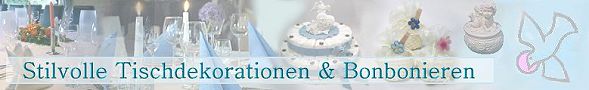 Taufgeschenke Bonbonieren im Taufe-OnlineShop