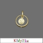 Preview: Taufring Gold mit Schutzengel