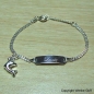 Preview: Armband Silber mit Delfin