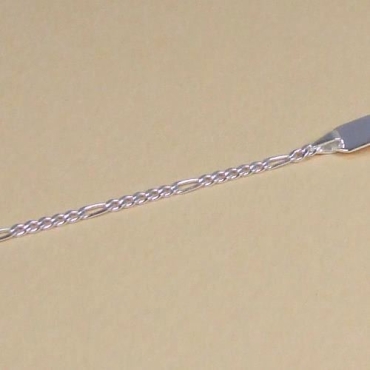Kinderarmband Silber mit Gravur als Geschenk zur Taufe - Taufkette Junge und Mädchen