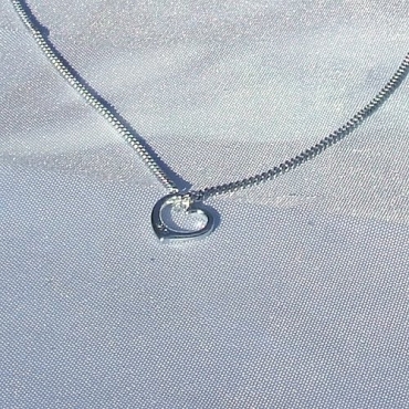 Herzanhänger Silber