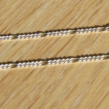 Figaro Kette Silber für Kinder