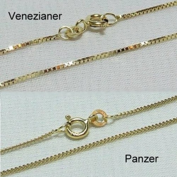Kinderkette Gold für Schutzengel-Anhänger